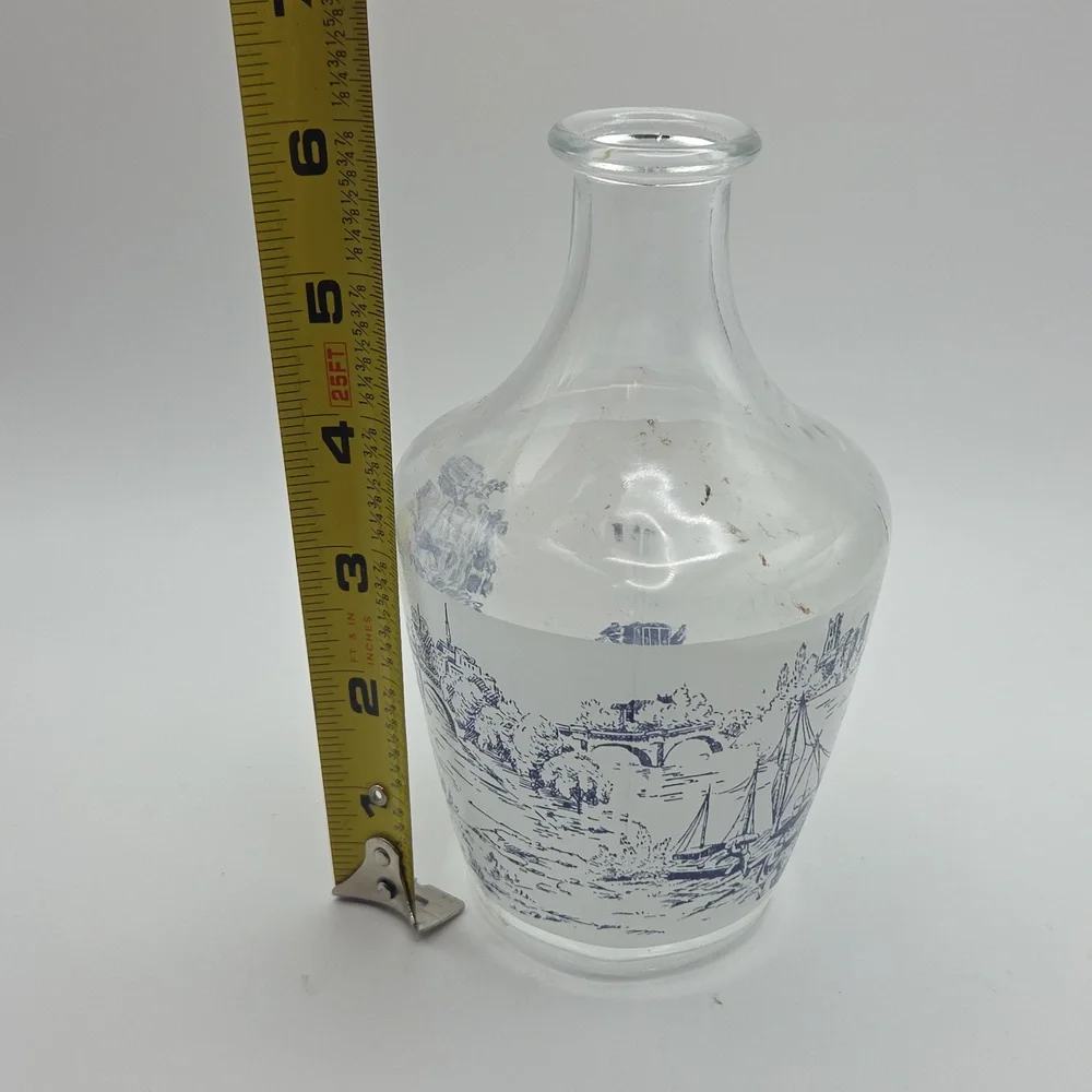 Verrerie Cristallerie D' Arques French decanter 1960's Vintage